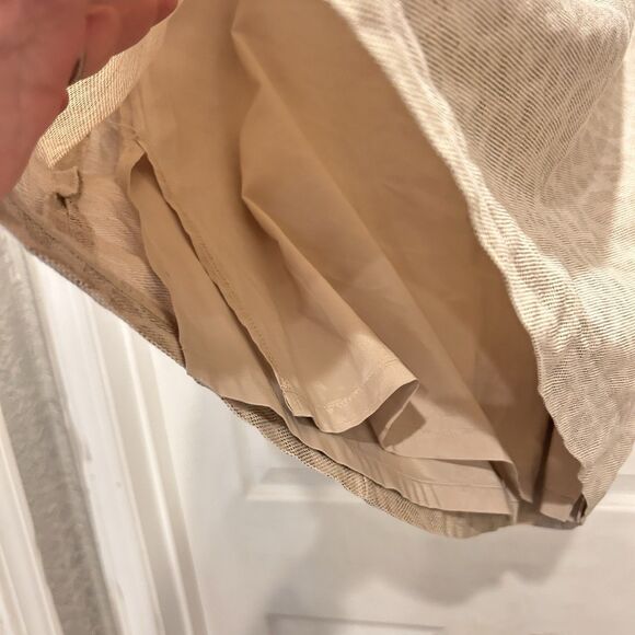 Ann Taylor Women's Muted Animal Print Pencil Skirt Linen Blend Size 12‎ - Picture 3 of 7